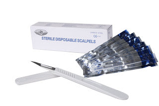 Disposable Scalpel, pack of 10