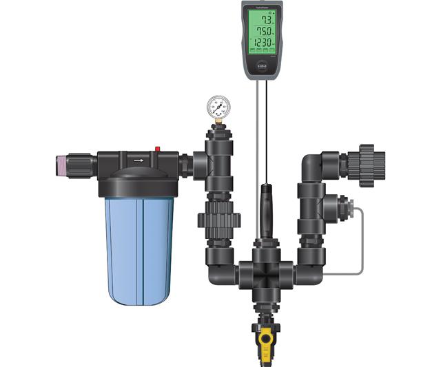 Dilution Solutions Nutrient Delivery System (NDS) Monitor Kit, 1 1/2 in