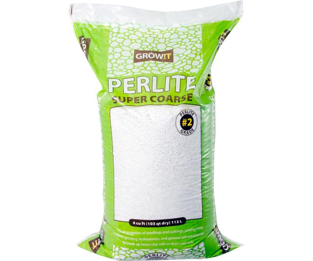 GROW!T #2 Perlite, Super Coarse, 4 cu ft