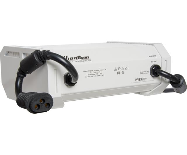 Phantom Commercial 1000W Double-Ended Digital Ballast - HPS, 277V/347V