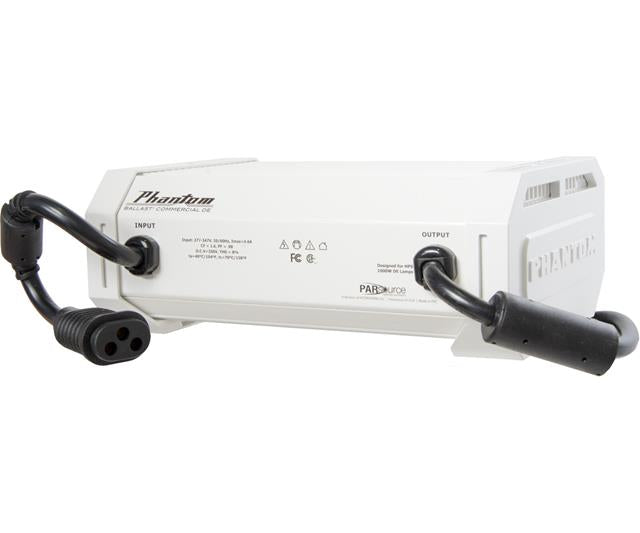 Phantom Commercial 1000W Double-Ended Digital Ballast - HPS, 277V/347V