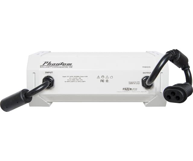 Phantom Commercial 1000W Double-Ended Digital Ballast - HPS, 277V/347V