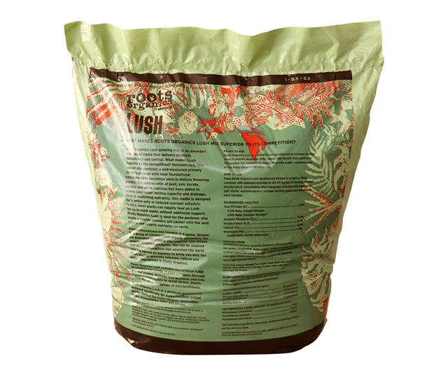 Roots Organics Lush Potting Soil, 1.5 cuft