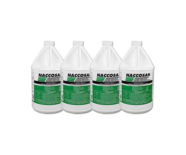 Grow More Naccosan Disinfectant Cleaner, Case of 4 gallons