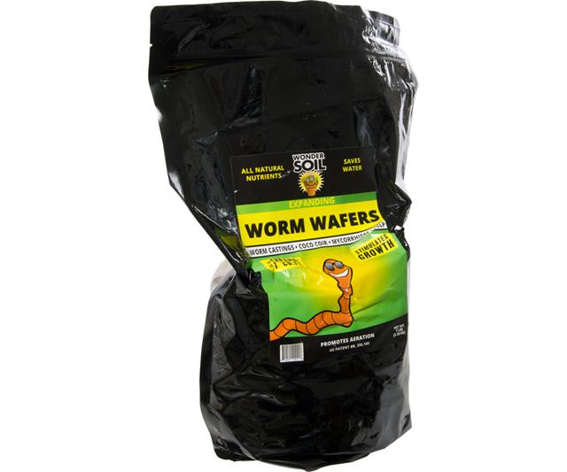 Wonder Soil Expanding Worm Wafers, 7 lbs