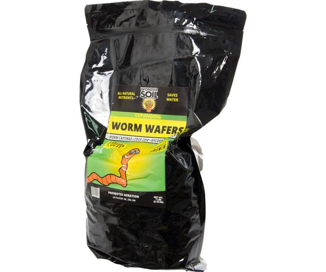 Wonder Soil Expanding Worm Wafers, 7 lbs